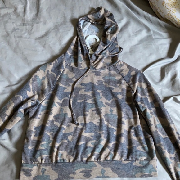 Crop top sweatshirt - Picture 1 of 2